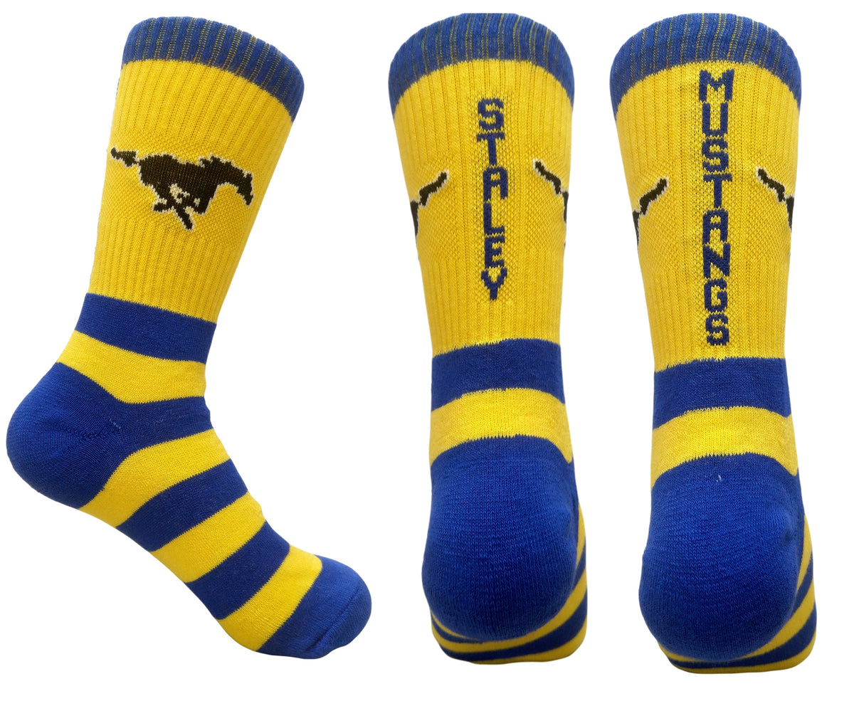 Mustangs Gold Socks Mustangs Gold Socks