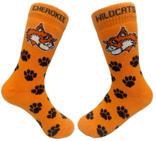 Load image into Gallery viewer, Cherokee Wildcats Socks
