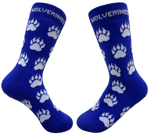 EC Wolverines Socks
