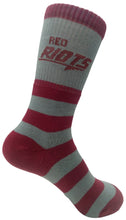 Load image into Gallery viewer, Red Riots Socks
